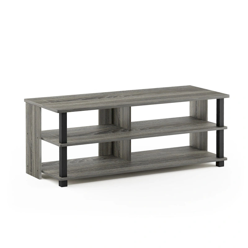 Porch & Den Shelby Wood 3-tier Modern TV Stand