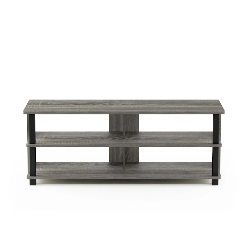 Porch & Den Shelby Wood 3-tier Modern TV Stand