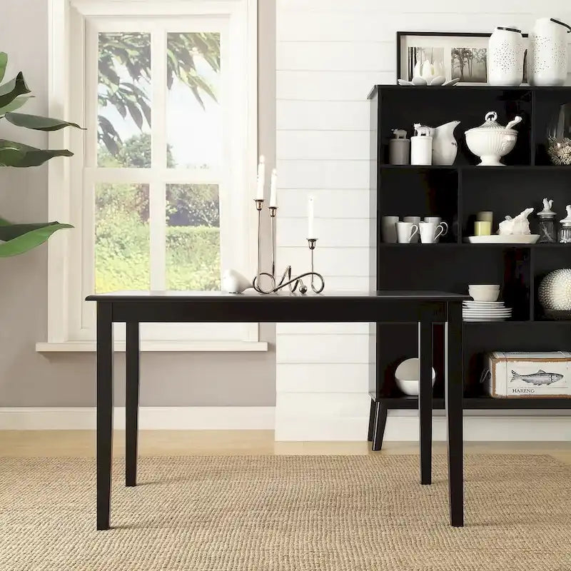Wilmington Rectangular Black Dining Table by iNSPIRE Q Classic - Dining Table