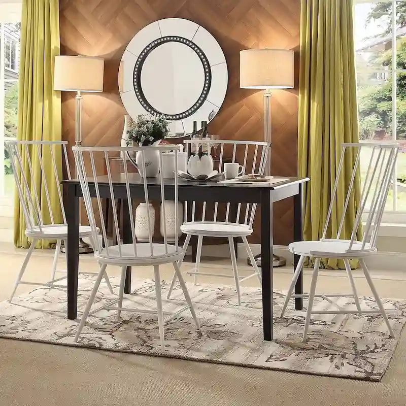 Wilmington Rectangular Black Dining Table by iNSPIRE Q Classic - Dining Table
