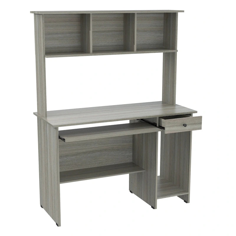 Porch & Den Ruthven Computer Desk and Hutch