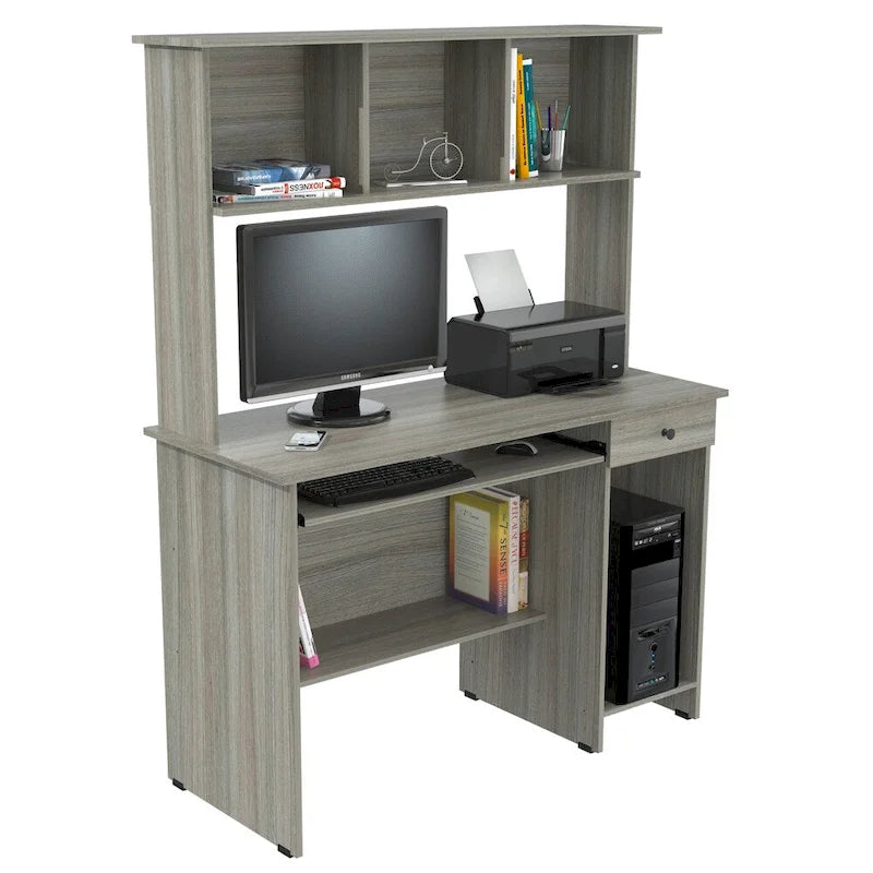 Porch & Den Ruthven Computer Desk and Hutch