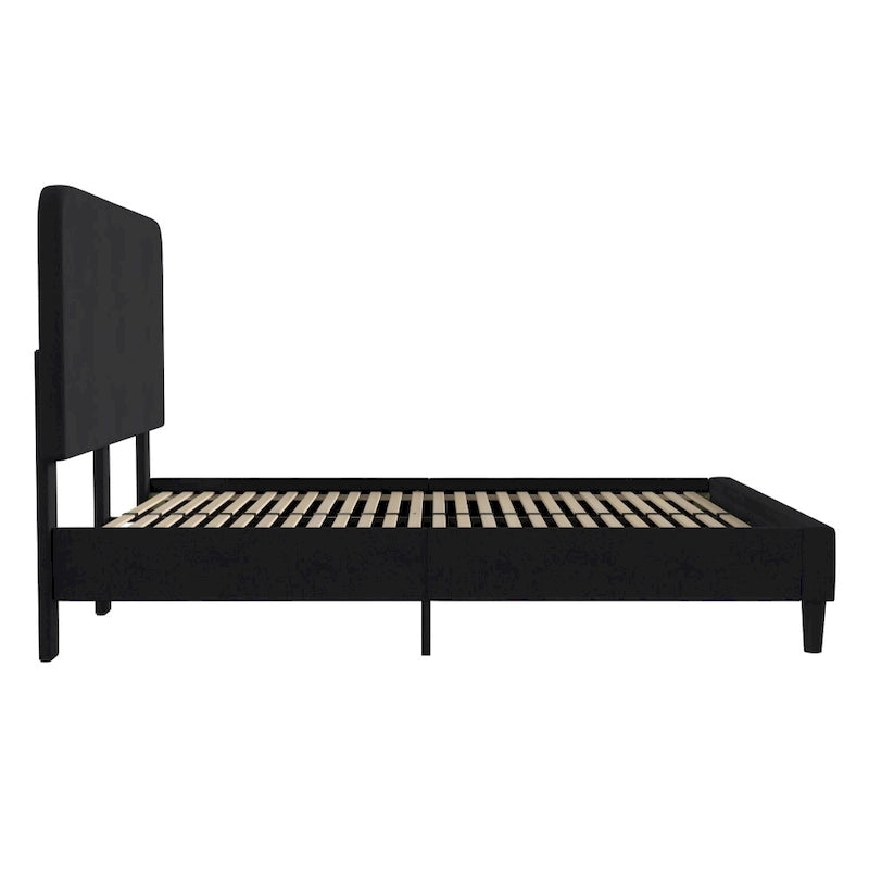 Platform Bed with Headboard - No Foundation Needed