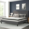 Tufted Platform Bed with 10in. Pocket Spring Mattress