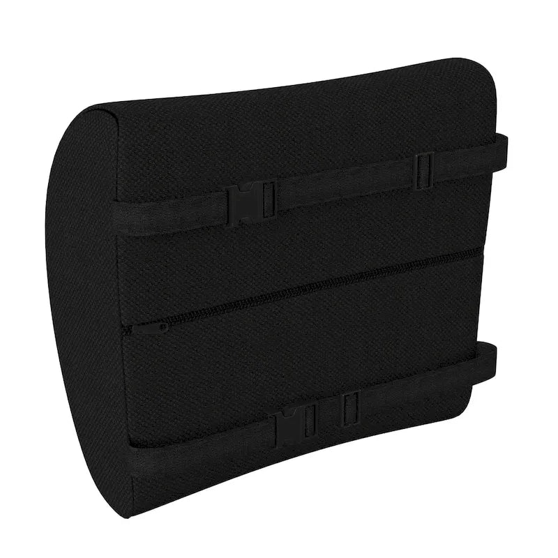 Mobile Adjustable Lumbar Support Pillow for Office Chairs and Car Seats