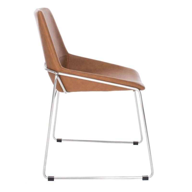 SAFAVIEH Oliva Mid Century Dining Chair (Set of 2) - 25 x 24 x 33.3 - 25 x 24 x 33.3 - 25Wx24Dx33H