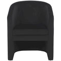 SAFAVIEH Theodosia Barrel Back Accent Chair (Fully Assembled) - W24 x D24 x H30 - 24Wx24Dx30H