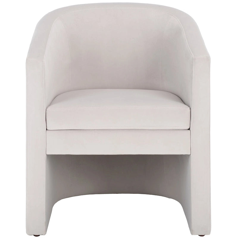 SAFAVIEH Theodosia Barrel Back Accent Chair (Fully Assembled) - W24 x D24 x H30 - 24Wx24Dx30H