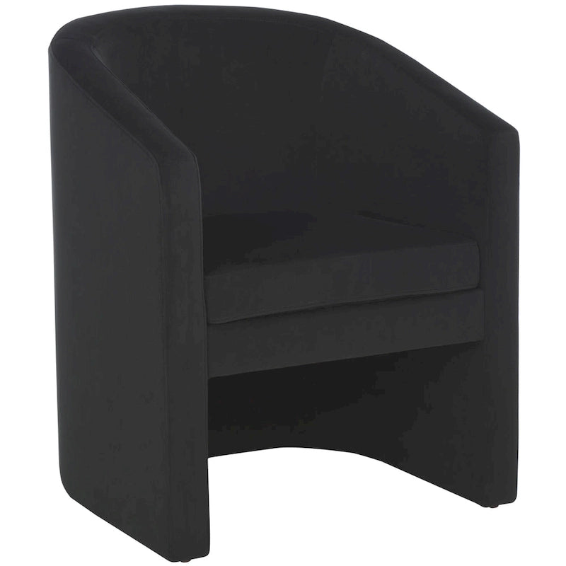SAFAVIEH Theodosia Barrel Back Accent Chair (Fully Assembled) - W24 x D24 x H30 - 24Wx24Dx30H