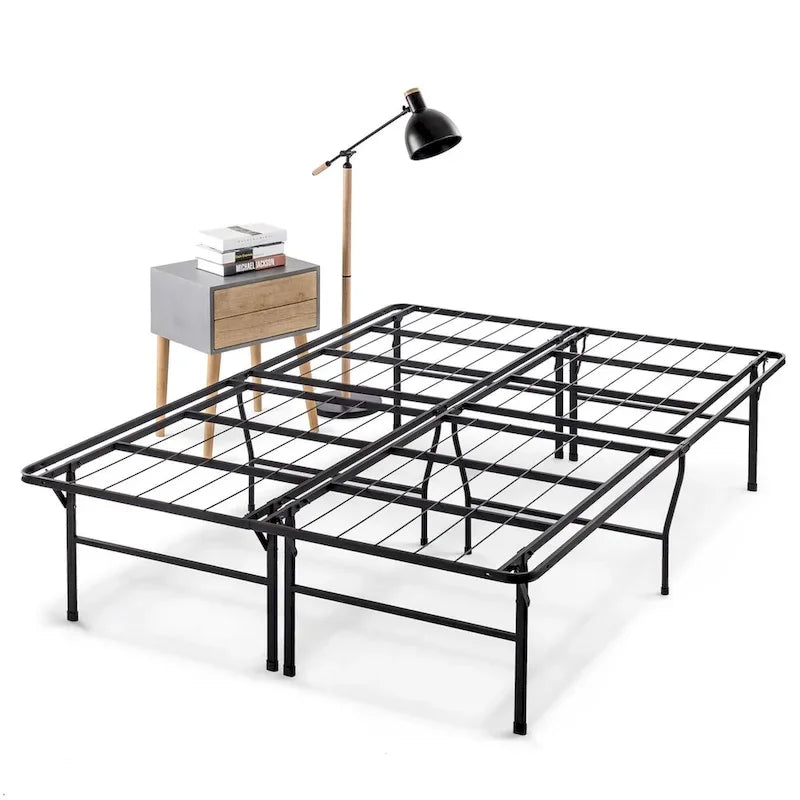18 Inch Metal Platform Bed Frame by Crown Comfort