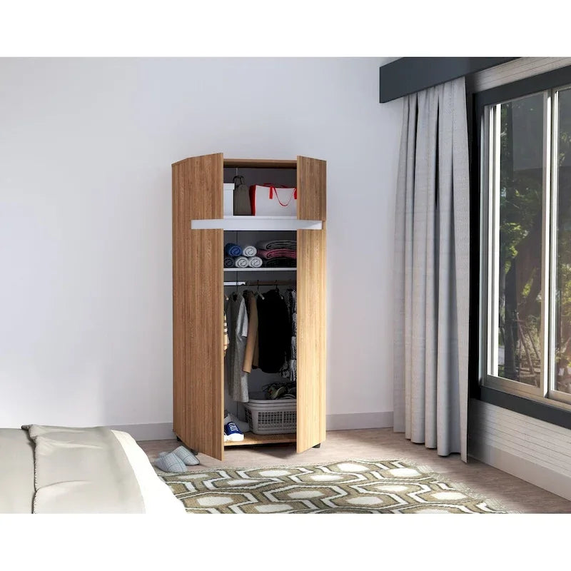 65-inch Armoire/ Wardrobe by Inval