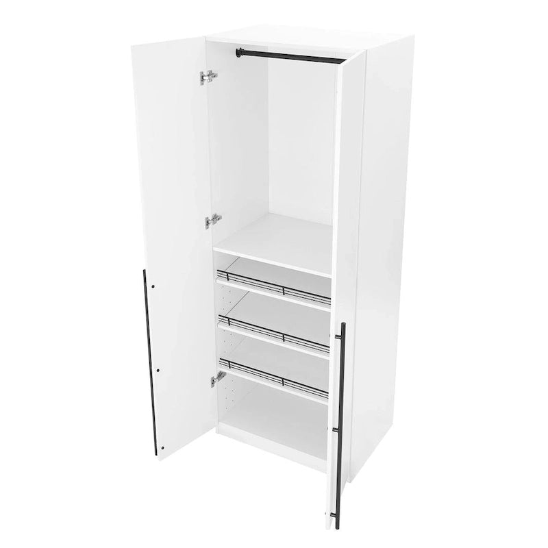 Manhattan Comfort Lee Modern 3.0 Freestanding Wardrobe Closet Armoire Set of 3