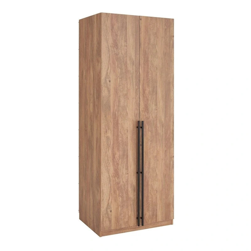 Manhattan Comfort Lee Modern 3.0 Freestanding Wardrobe Closet Armoire Set of 3