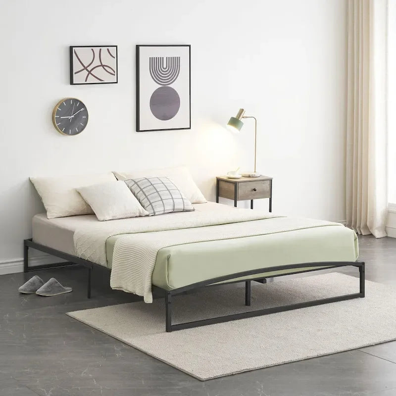 10 Inch Low Profile Platform Bed Frame