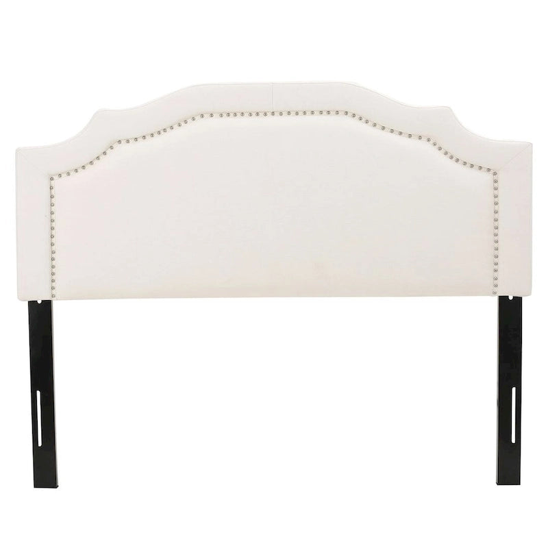 62 Queen Headboard with Nailhead Trim by Christopher Knight Home