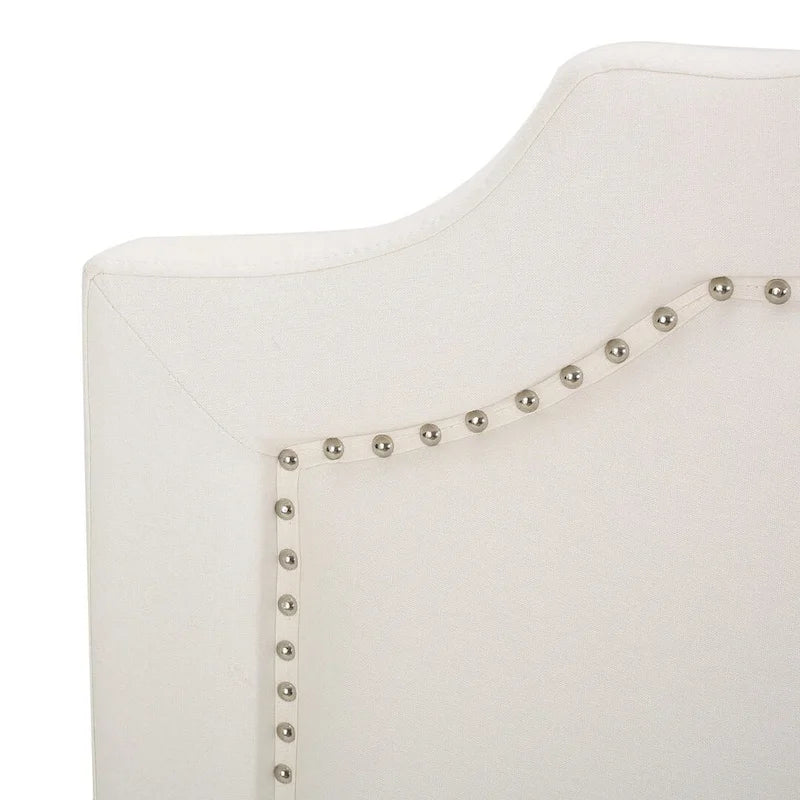 62 Queen Headboard with Nailhead Trim by Christopher Knight Home
