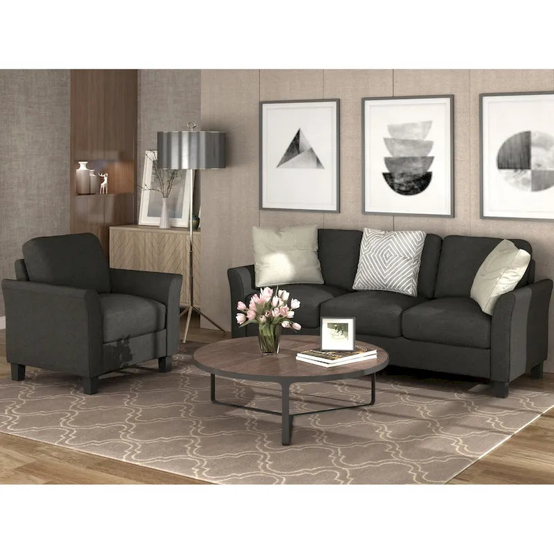 Living Room Furniture Chair And 3-Seat Sofa
