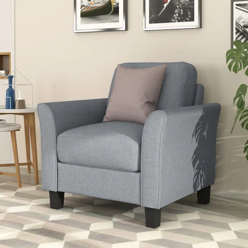 Living Room Furniture Chair And 3-Seat Sofa