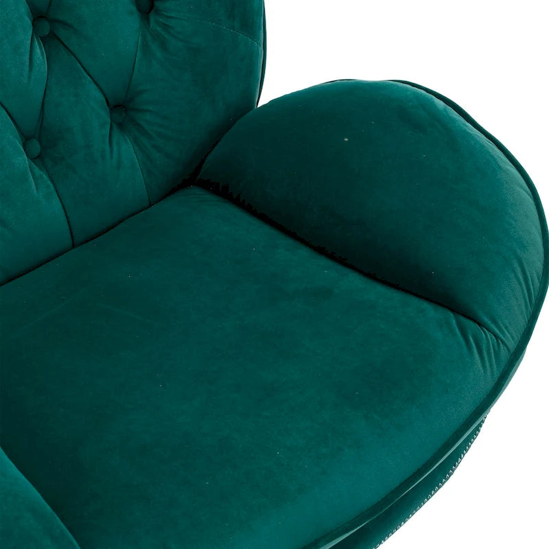 Accent chair TV Chair Living room Chair with Ottoman