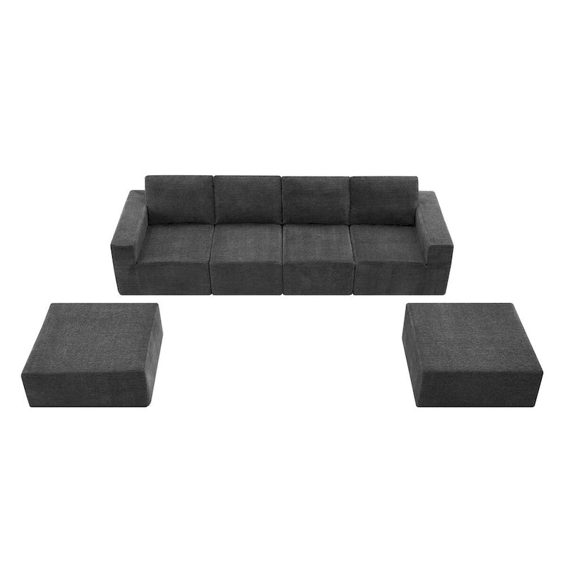 Modular U Shaped Sectional Sofa