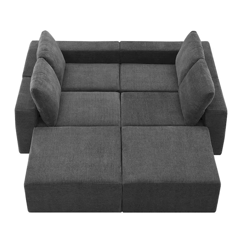 Modular U Shaped Sectional Sofa