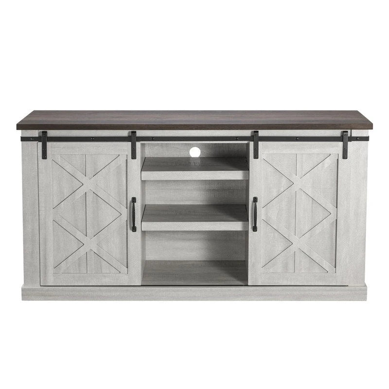 58 in. Barn Door TV Stand for TVs up to 65 in.