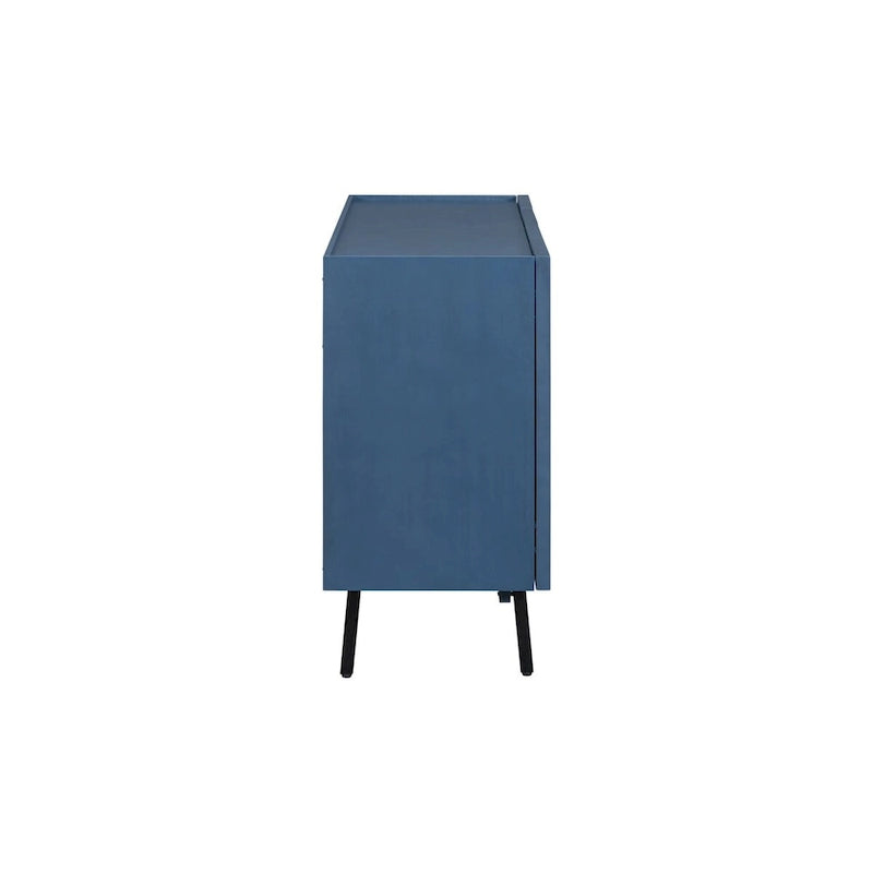 Sideboard Wooden Cabinet with 4 Doors Suitable for Living Rooms