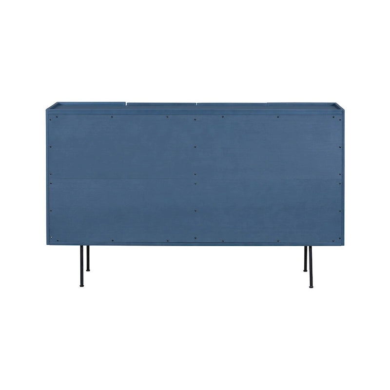 Sideboard Wooden Cabinet with 4 Doors Suitable for Living Rooms