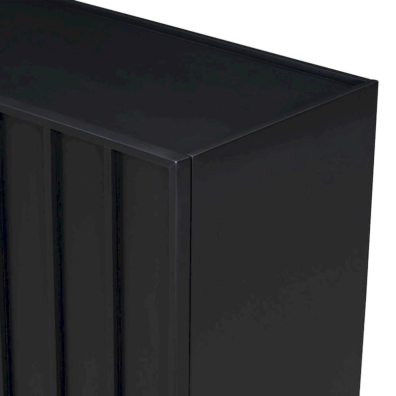 Sideboard Wooden Cabinet with 4 Doors Suitable for Living Rooms