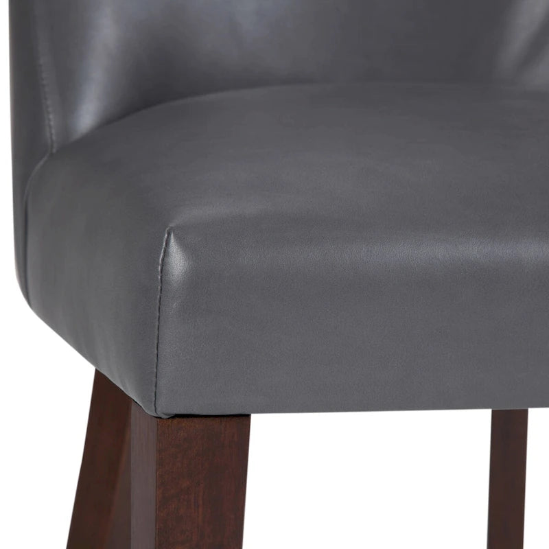 WYNDENHALL Haley Contemporary 9 Pc Dining Set with 8 Upholstered Dining Chairs and 54 inch Wide Table