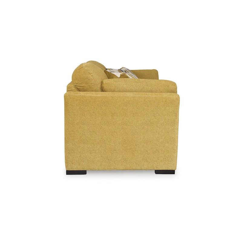 Signature Design by Ashley Keerwick Yellow Sofa - 94 W x 41 D x 39 H