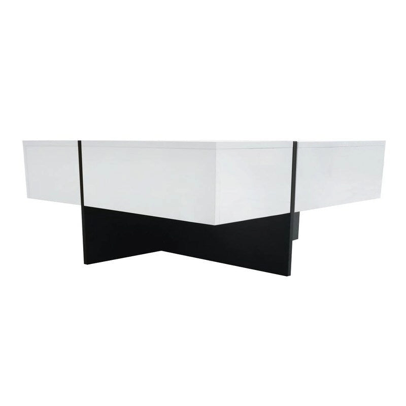 Unique Design Coffee Table with Extendable Sliding Tabletop