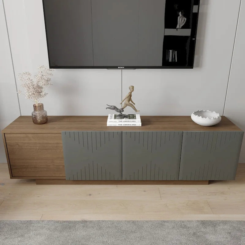 Nexera Riva TV Stand for TVs up to 80 inches