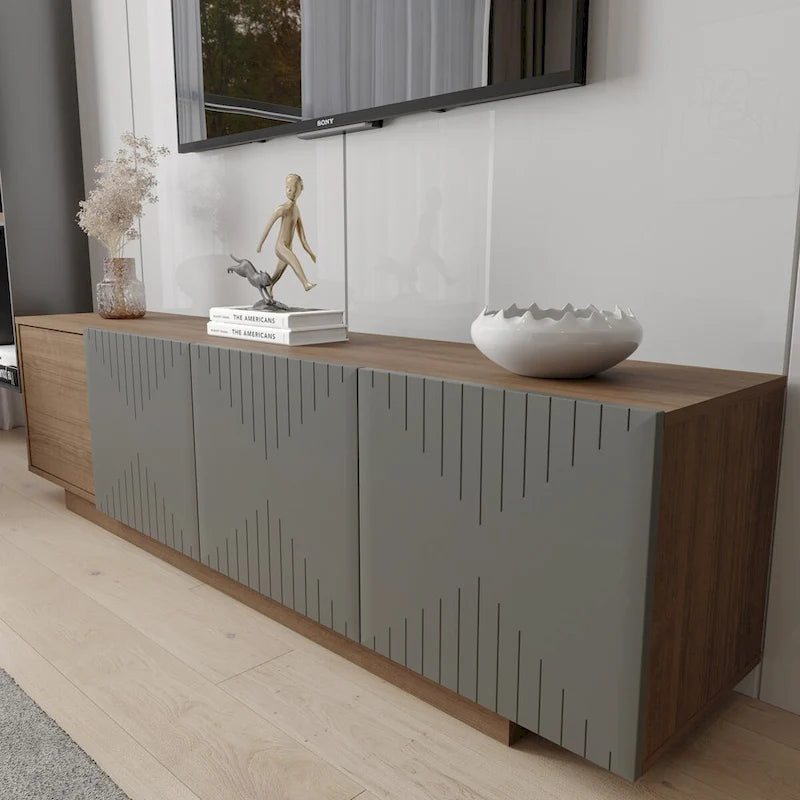 Nexera Riva TV Stand for TVs up to 80 inches