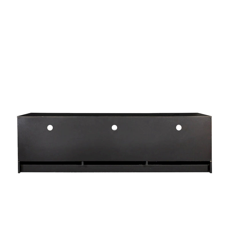 Modern minimalist TV cabinet 80 inch TV stand, open locker