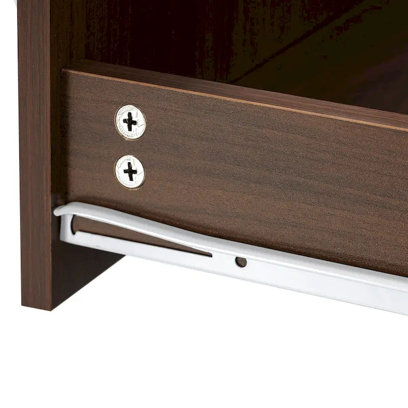 Rotating Coffee Table with 2 Drawers