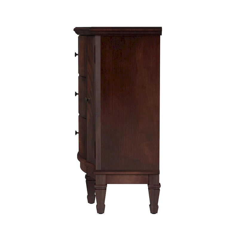 Sheffield 3 Drawer 2 Door Accent Cabinet