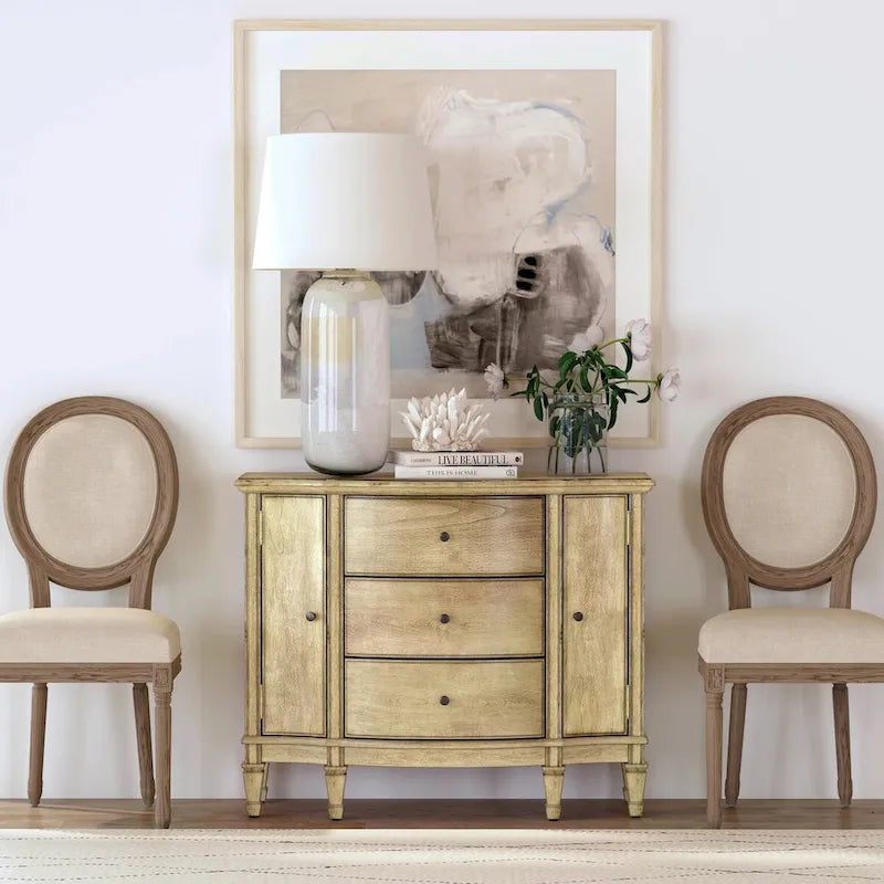 Sheffield 3 Drawer 2 Door Accent Cabinet