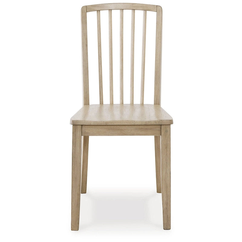 Signature Design by Ashley Gleanville Light Brown Dining Chair - 17W x 21D x 38H