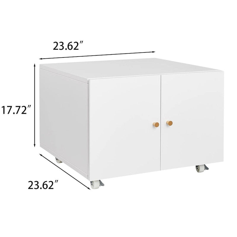Office furniture Copier Cabinet 2 door steel copier stand mobile pedestal file Printer Stand