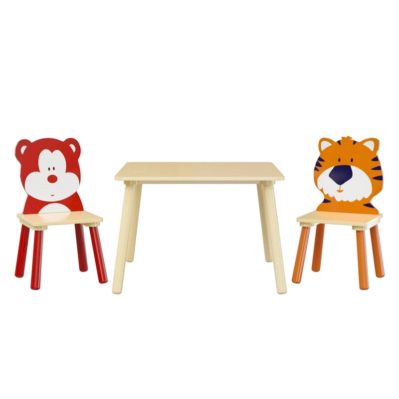 3 Pieces Toddler Table and Chair Set