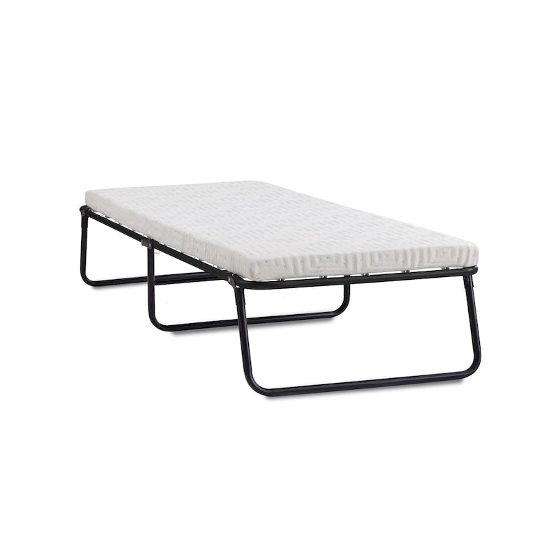 Nautica Home Gellux Cooling Gel Foam Folding Steel Frame Guest Bed